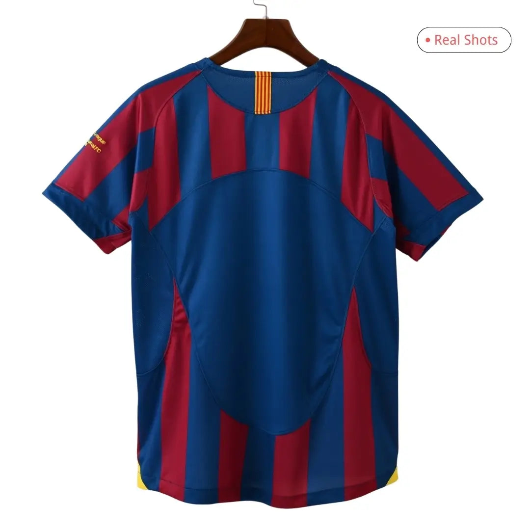 Barcelona MESSI #30 Barcelona 2005/06 Hjemme Retro drakt – UCL-finale