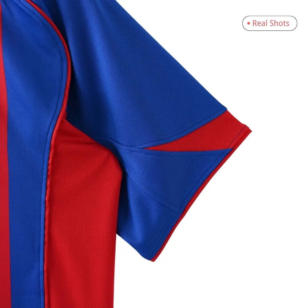 Ronaldinho #10 Barcelona 2004/05 Hjemme Retro drakt