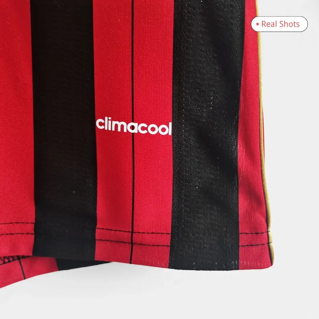 KAKA' #22 AC Milan 2013/14 Hjemme Retro drakt Langermet – UCL
