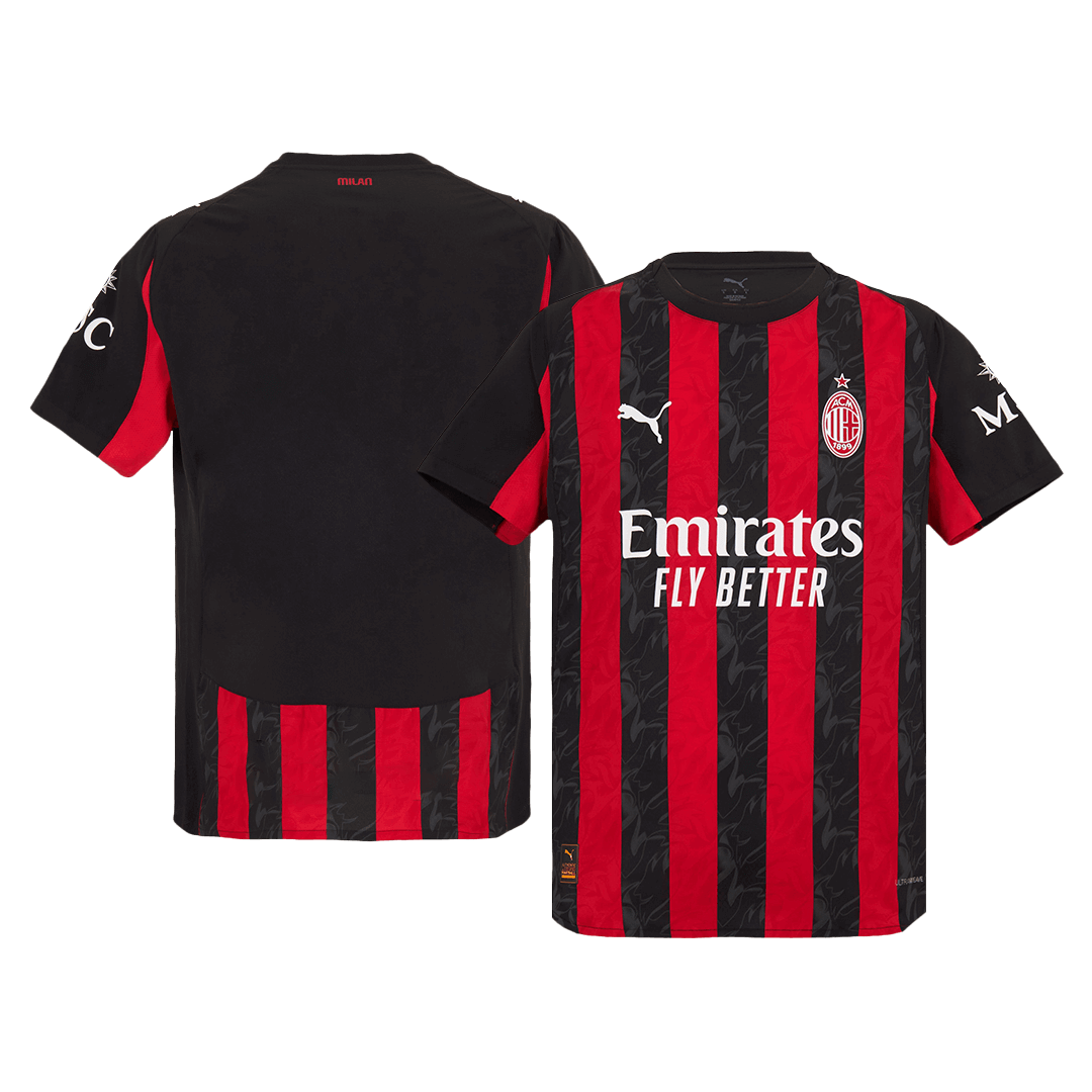 AC Milan Hjemme Herrer Matchdrakt 2025/26