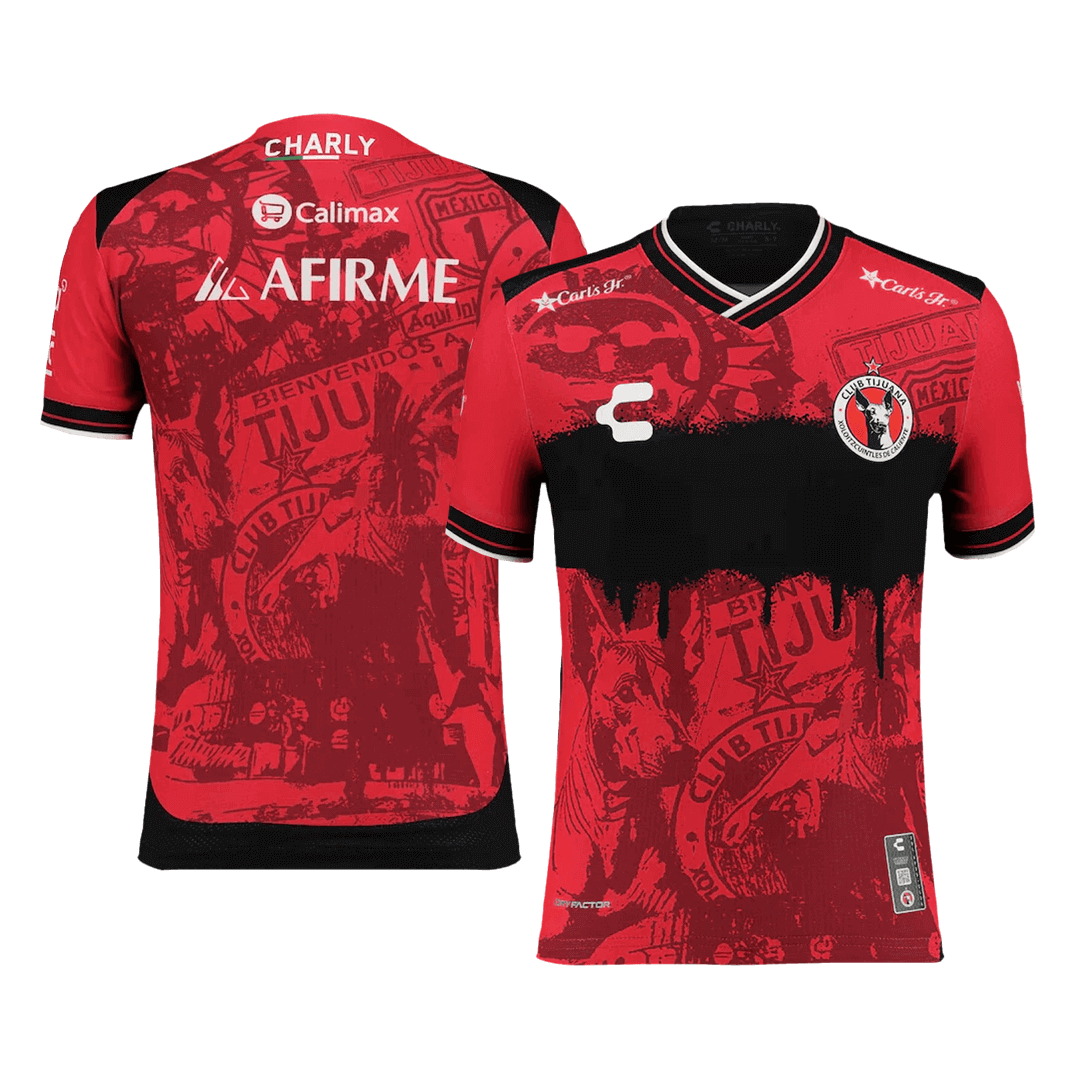 Fotballdrakt Hjemme Club Tijuana Herrer Fan-drakt 2025/26