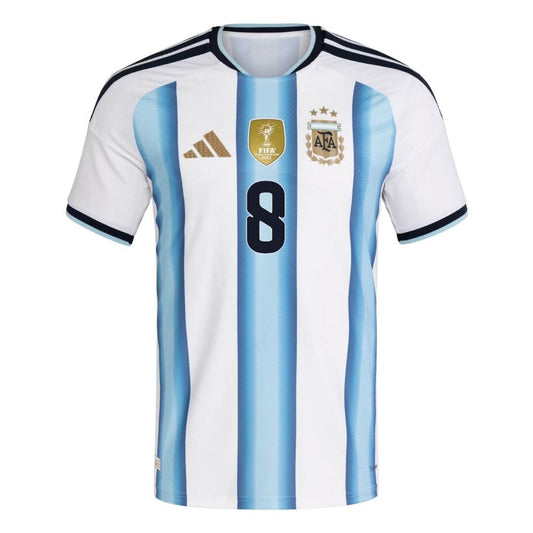 Argentina Hjemme Herrer Matchdrakt E. FERNÁNDEZ #8 – VM 2026
