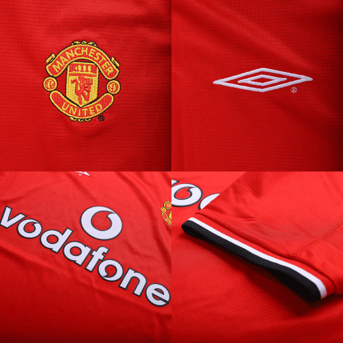 Manchester United 2000/02 Hjemme Retro drakt