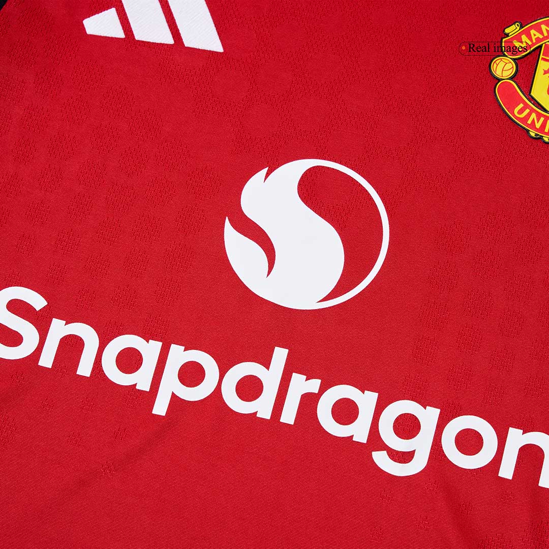 KO #30 Manchester United Hjemme ŠEŠ Herrer Matchdrakt 2025/26