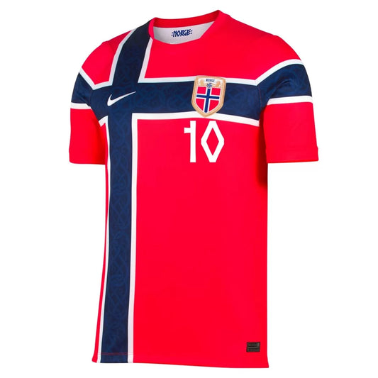 Norge Hjemme Herrer Fan-drakt Ødegaard #10 – VM 2026