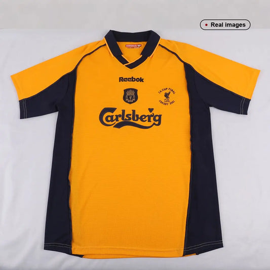 FOWLER #9 Liverpool 2000/01 Borte Retro drakt