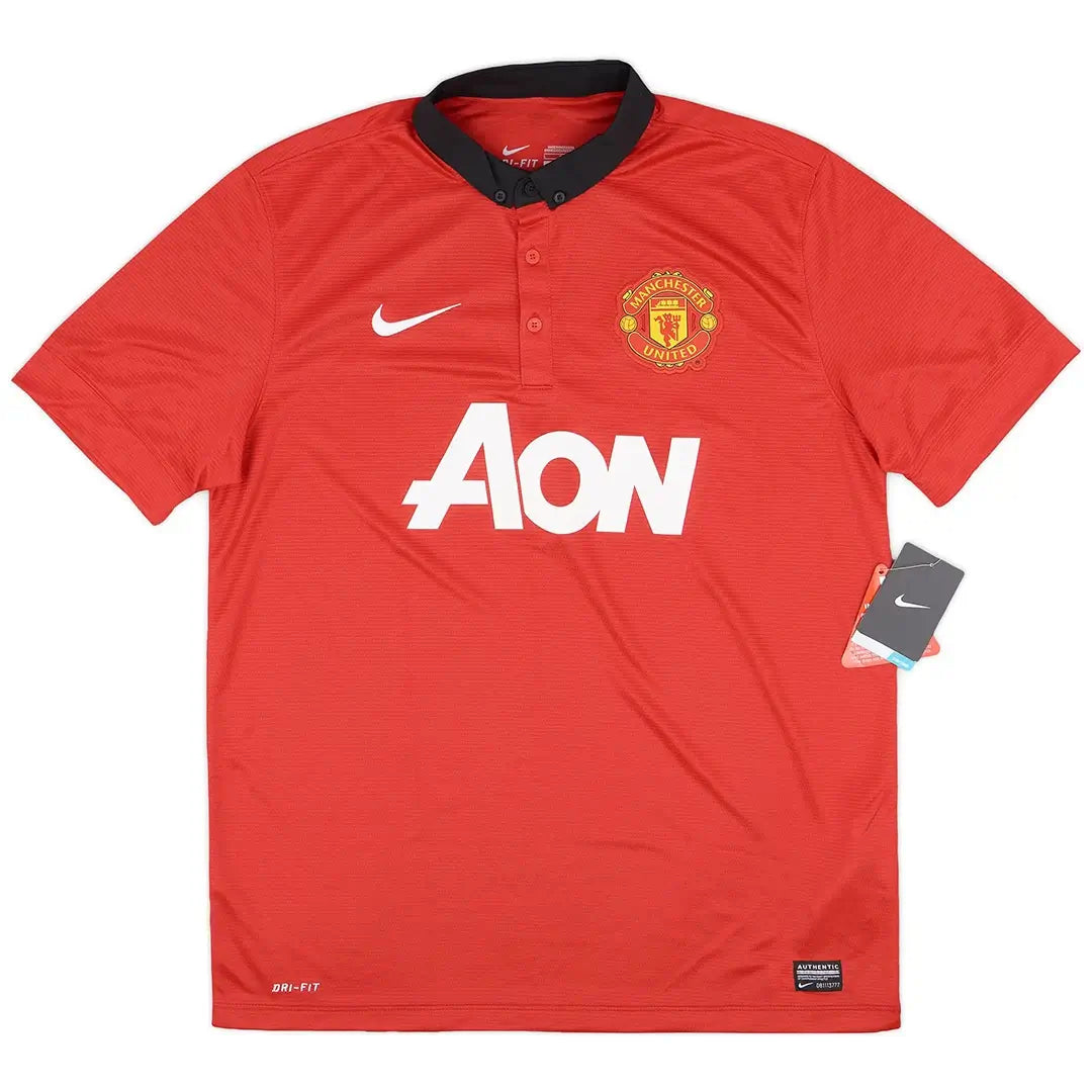 CANTONA #7 Manchester United 2013/14 Hjemme Retro drakt