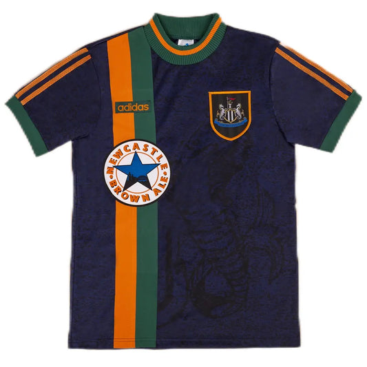 SHEARER #9 Newcastle United 1997/98 Borte Retro drakt
