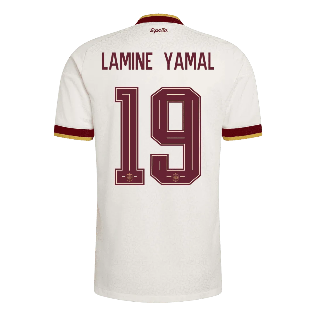 Spania Borte Herrer Matchdrakt LAMINE YAMAL #19 – VM 2026 - Vinnertrøye