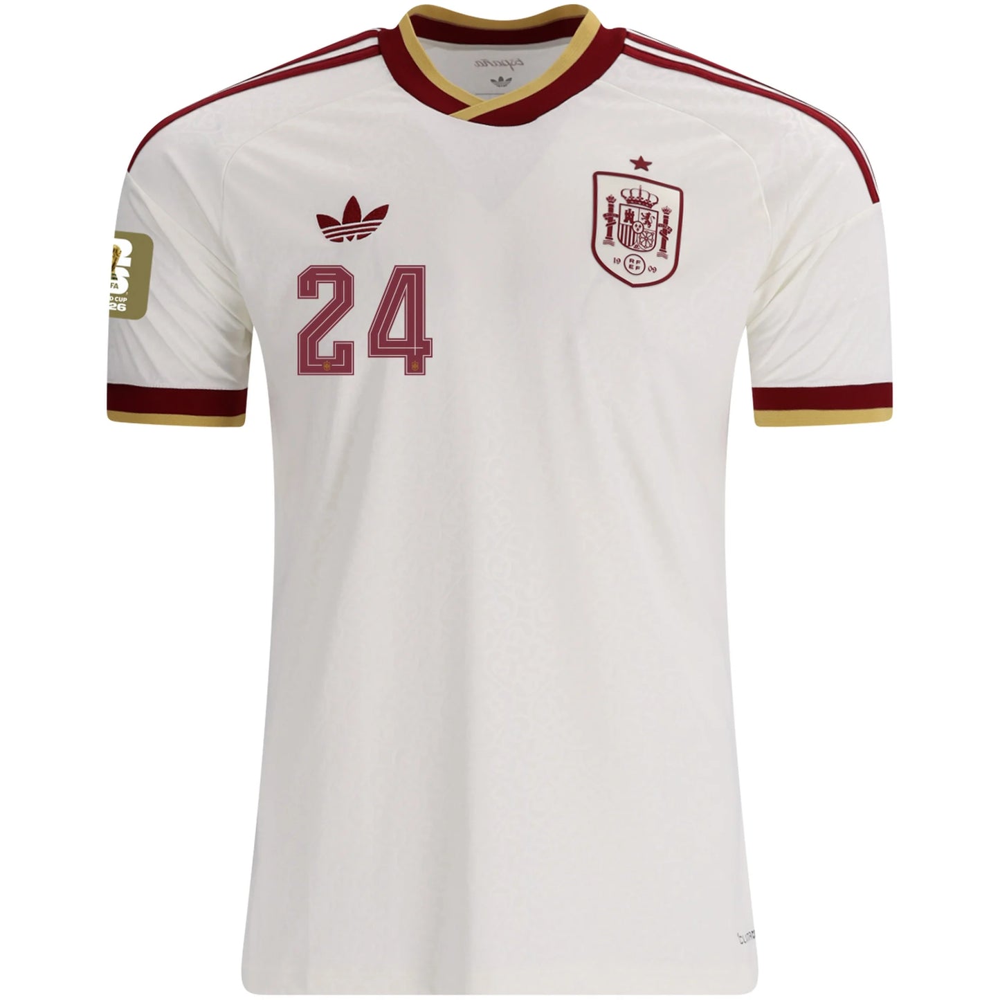 Spania Borte Herrer Fan-drakt Cucurella #24 – VM 2026