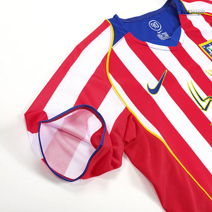 Torres #9 Atletico Madrid 2004/05 Hjemme Retro drakt