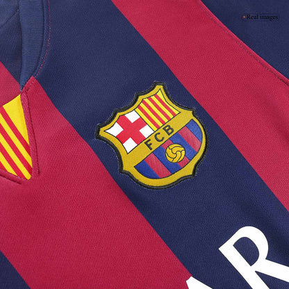 Barcelona NEYMAR JR #11 Barcelona 2014/15 Hjemme Retro drakt