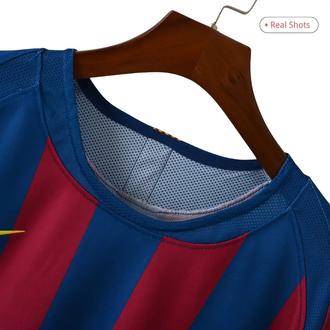 Barcelona MESSI #30 Barcelona 2005/06 Hjemme Retro drakt – UCL-finale