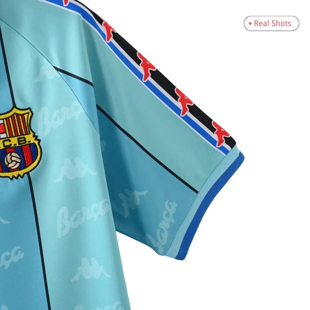 RONALDO #9 Barcelona 1996/97 Borte Retro drakt