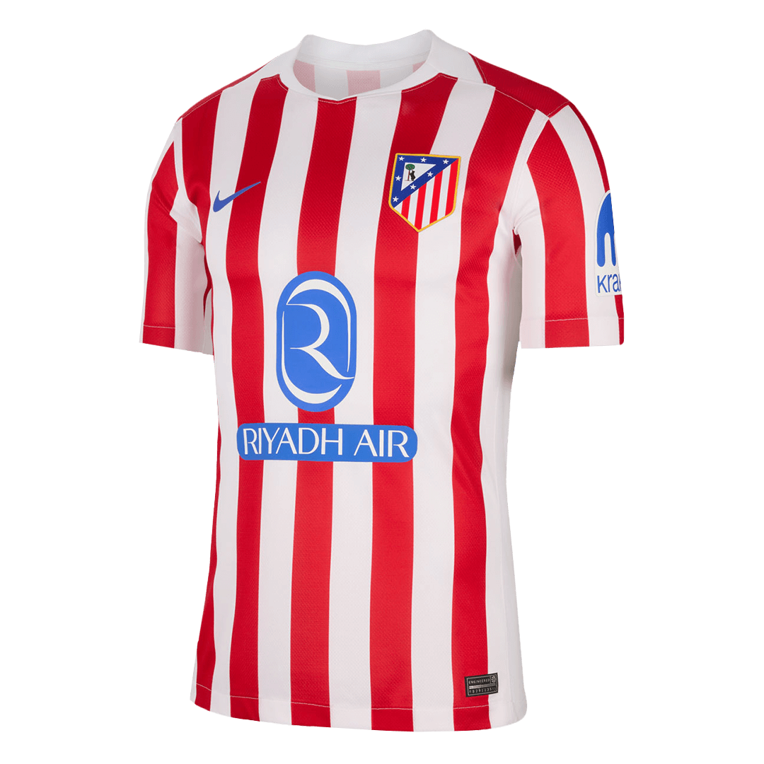 Atletico Madrid Hjemme Rød og hvit Herrer Fan-drakt 2025/26