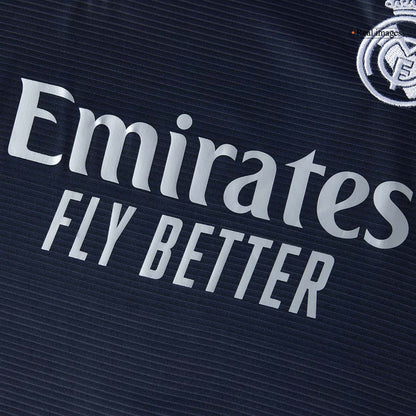 Real Madrid Borte Barn Draktsett 2025/26 – Trøye + Shorts + Strømper