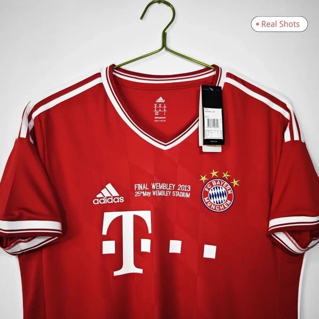MÜLLER #25 Bayern Munich 2013/14 Hjemme Retro drakt