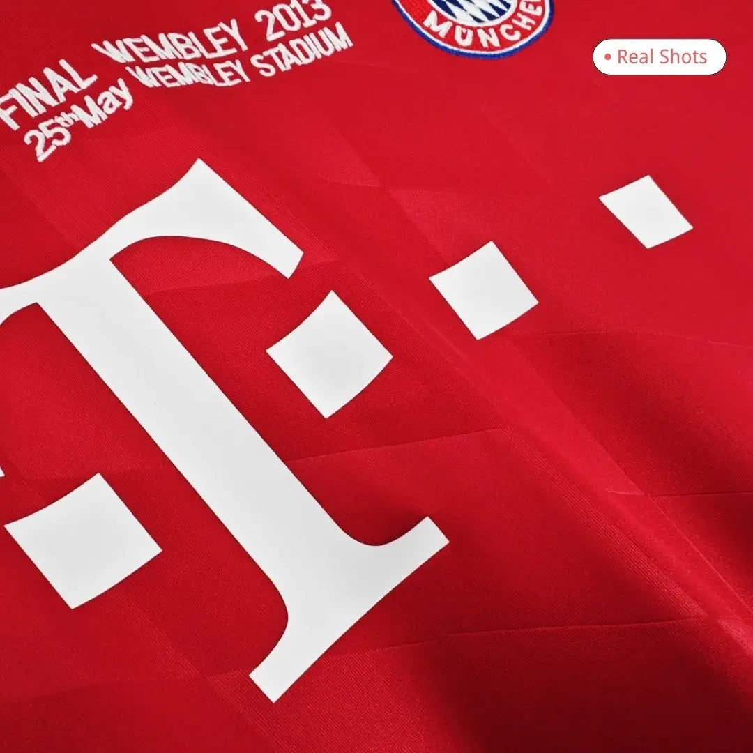 MÜLLER #25 Bayern Munich 2013/14 Hjemme Retro drakt