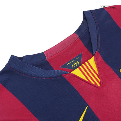 Barcelona SUÁREZ #9 Barcelona 2014/15 Hjemme Retro drakt