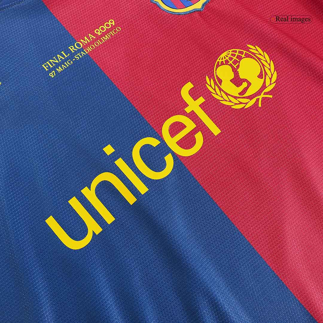Barcelona 2008/09 Hjemme Retro drakt – UCL-finale