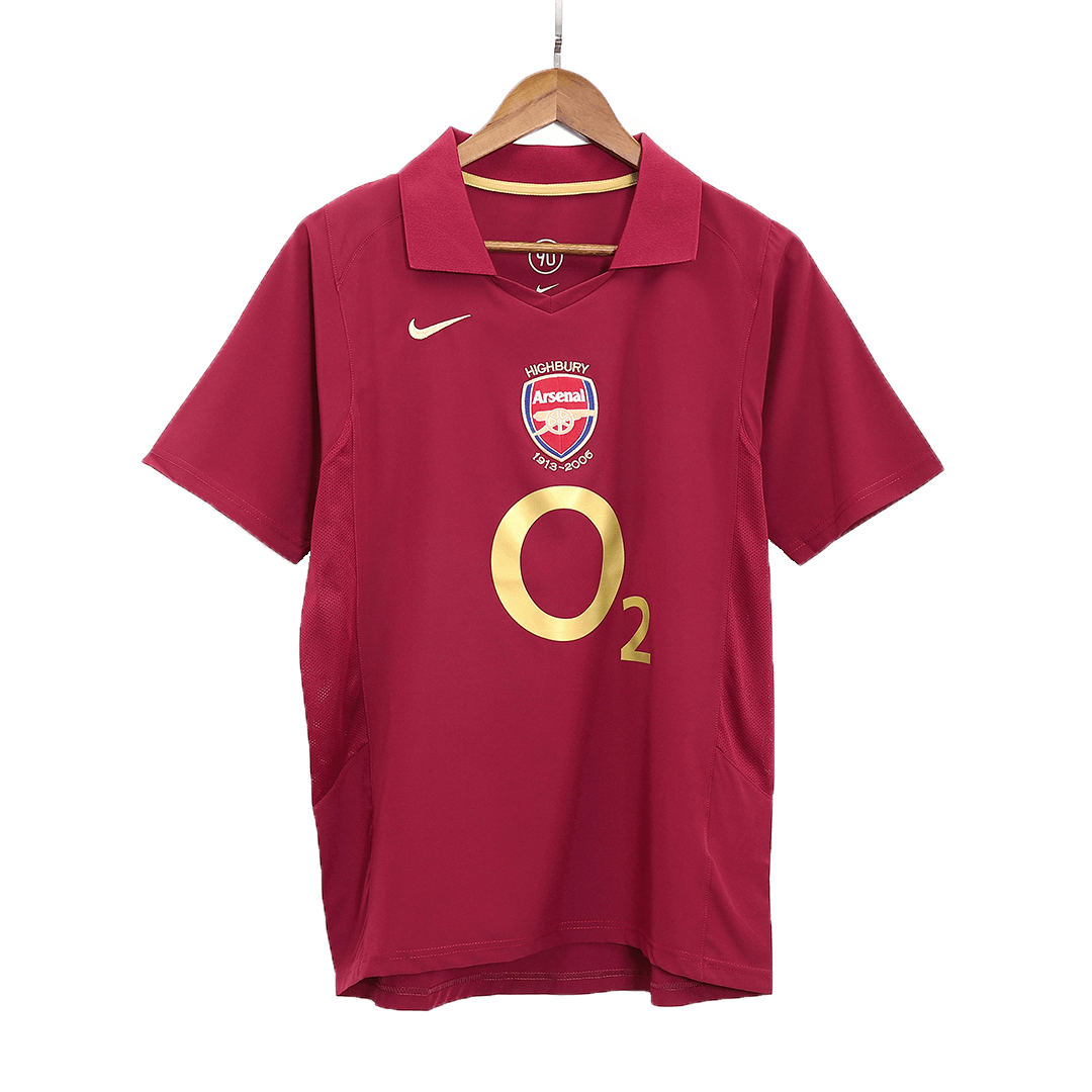 HENRY #14 Arsenal 2005/06 Hjemme Retro drakt