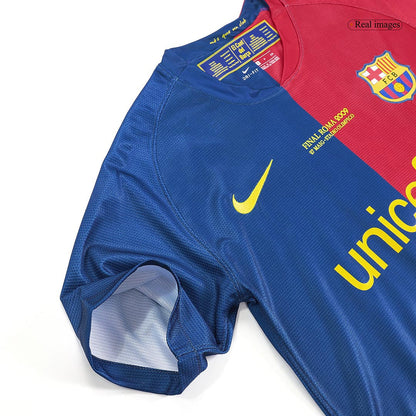 Barcelona 2008/09 Hjemme Retro drakt – UCL-finale