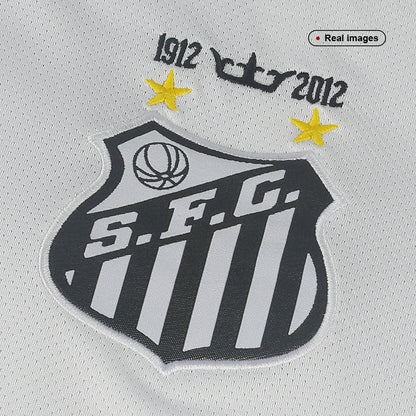 NEYMAR JR #11 Santos FC 2012 Hjemme Retro drakt