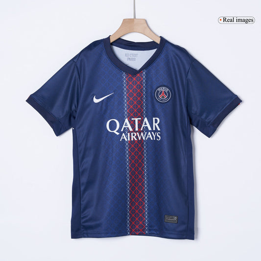 PSG Hjemme Barn Draktsett 2025/26 – Trøye + Shorts + Strømper