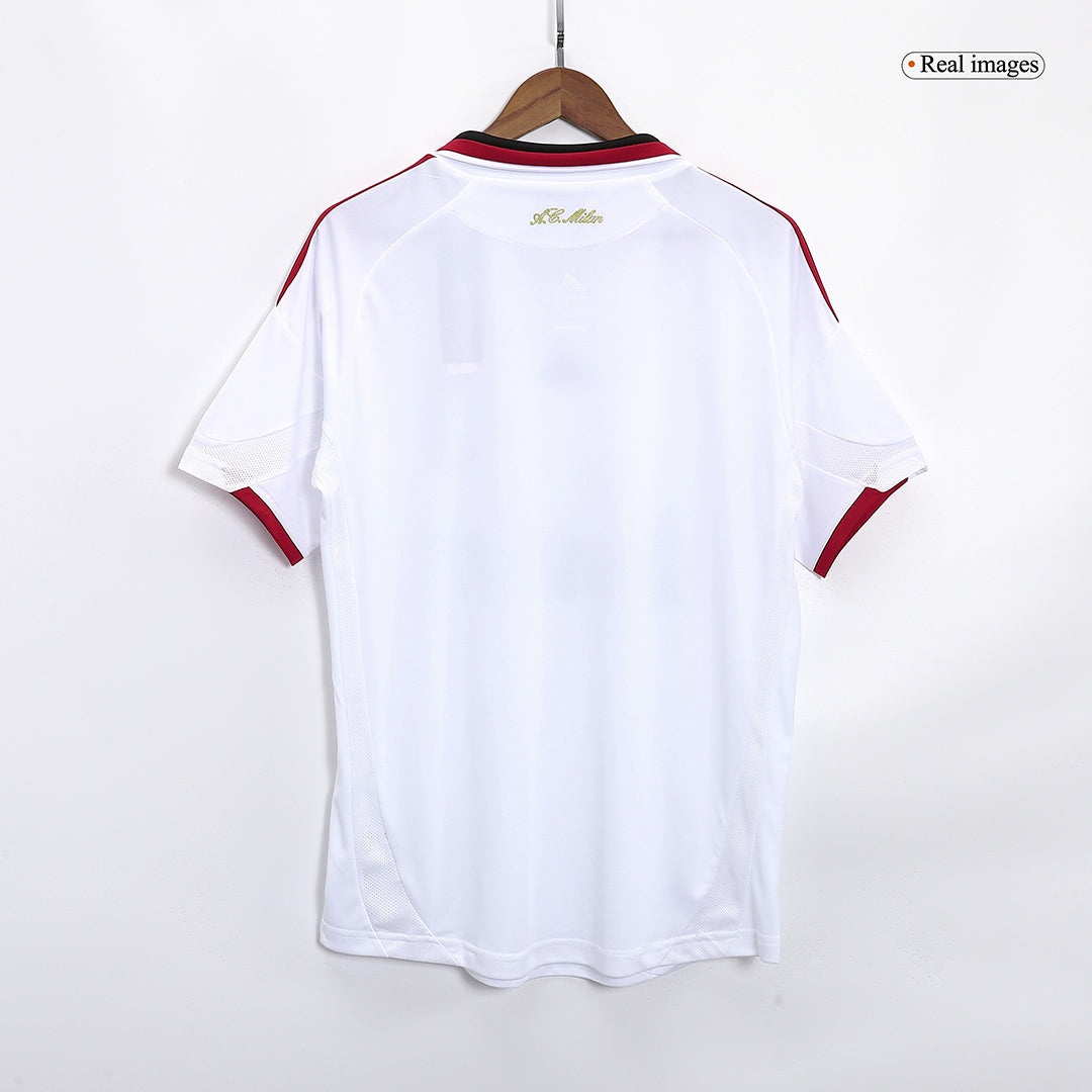 Ronaldinho #80 AC Milan 2009/10 Borte Retro drakt