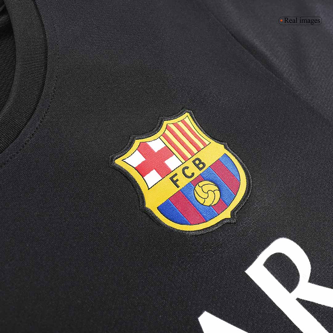Neymar Jr #11 Barcelona 2013/14 Tredje Retro drakt