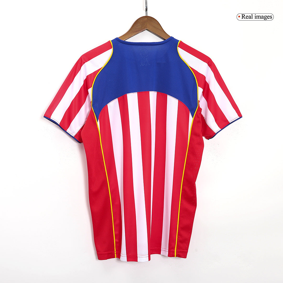 Torres #9 Atletico Madrid 2004/05 Hjemme Retro drakt