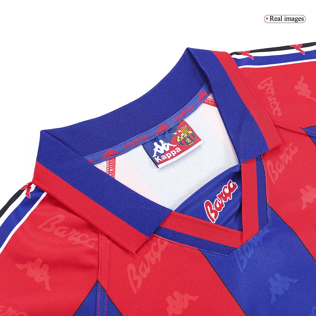 Guardiola #4 Barcelona 1996/97 Hjemme Retro drakt