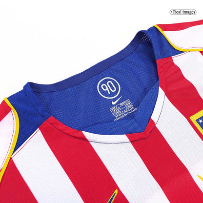 Torres #9 Atletico Madrid 2004/05 Hjemme Retro drakt