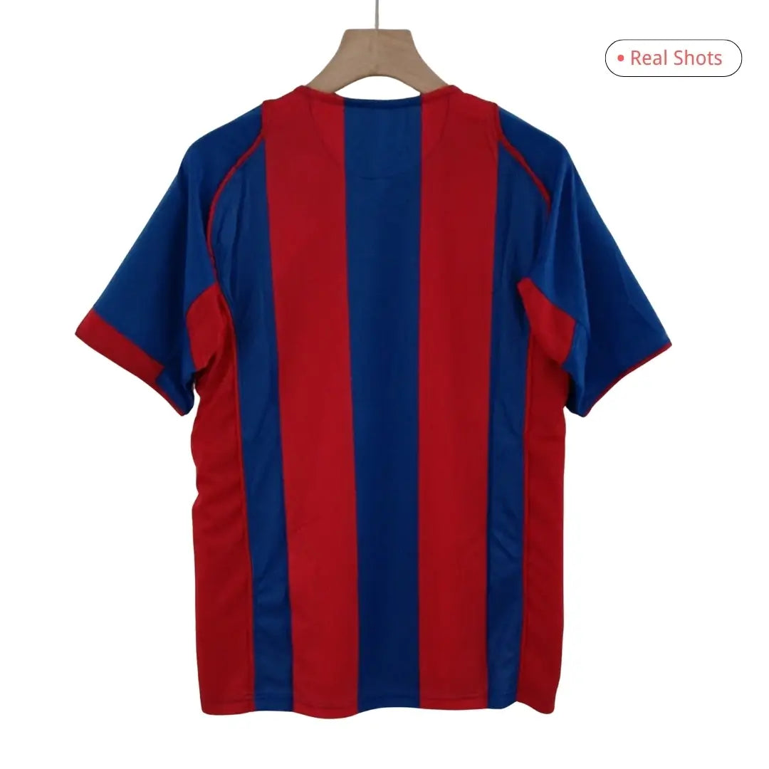 Ronaldinho #10 Barcelona 2004/05 Hjemme Retro drakt
