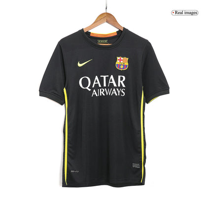 Neymar Jr #11 Barcelona 2013/14 Tredje Retro drakt