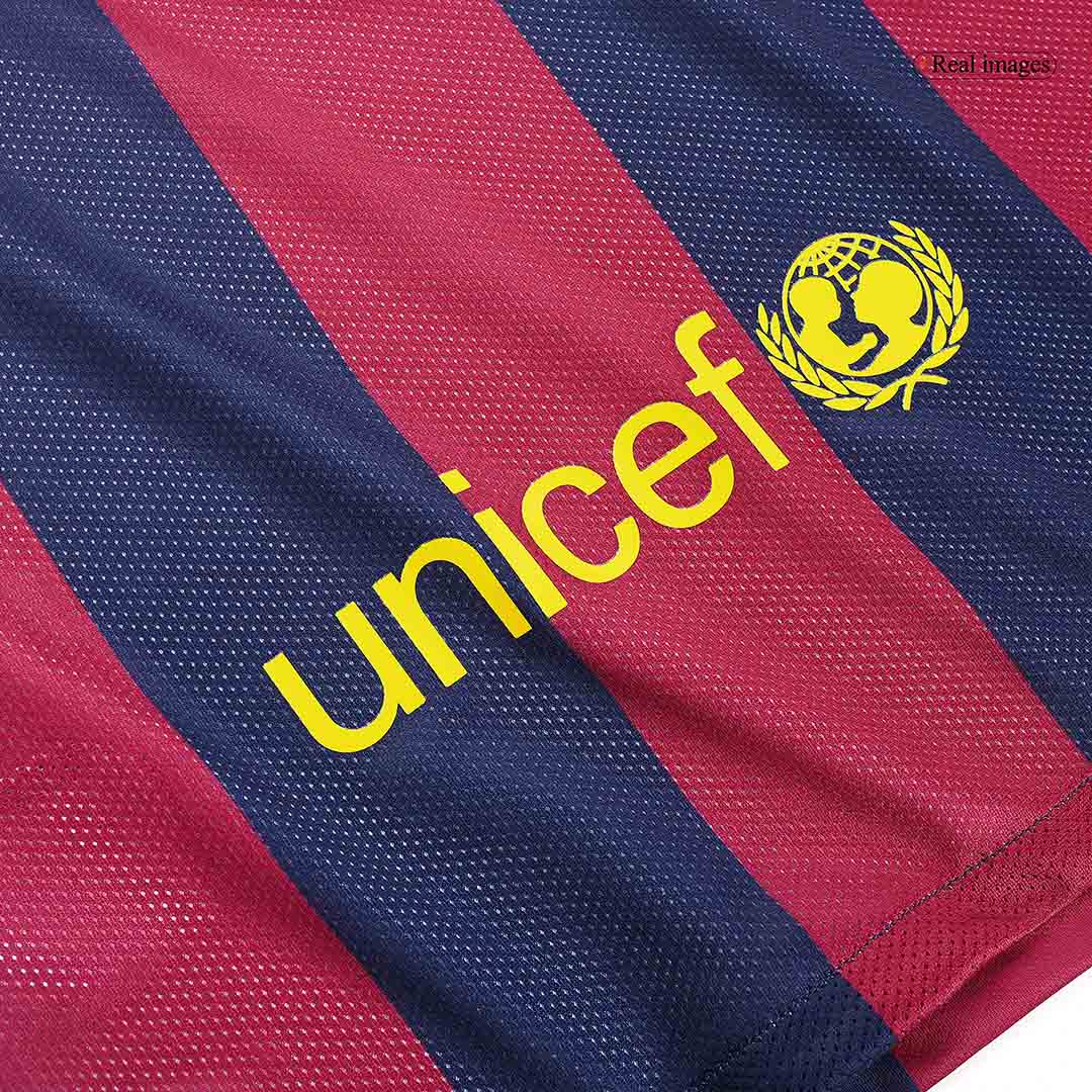 Barcelona SUÁREZ #9 Barcelona 2014/15 Hjemme Retro drakt