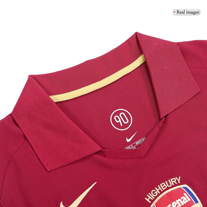 BERGKAMP #10 Arsenal 2005/06 Hjemme Retro drakt