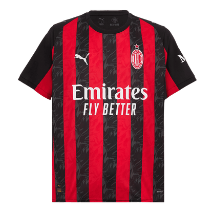 AC Milan Hjemme Rød og Svart Herrer Fan-drakt 2025/26
