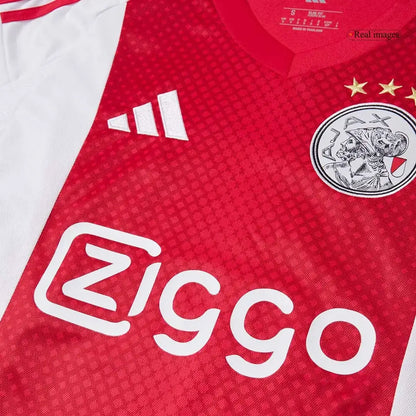 Ajax Hjemme Rød og hvit Herrer Fan-drakt 2025/26