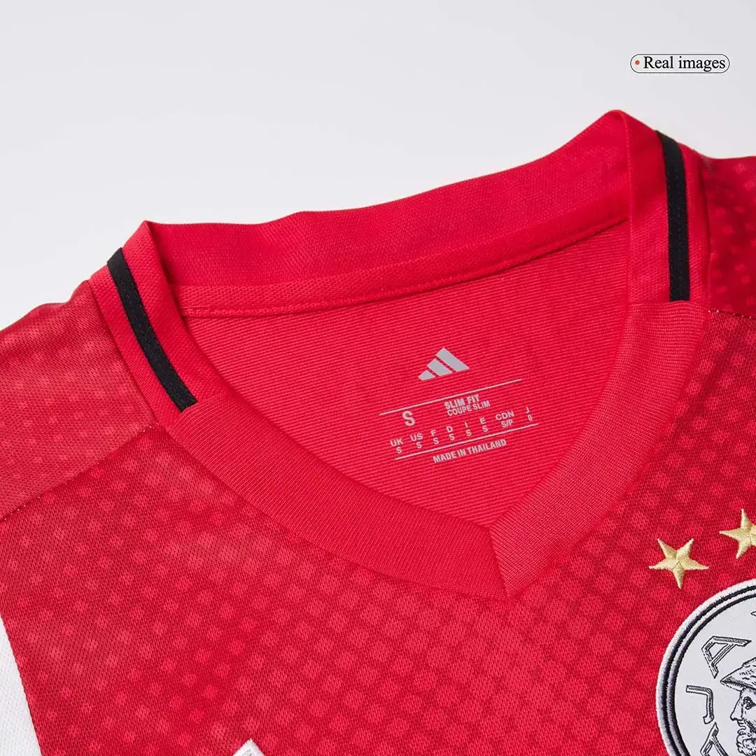 Ajax Hjemme Rød og hvit Herrer Fan-drakt 2025/26