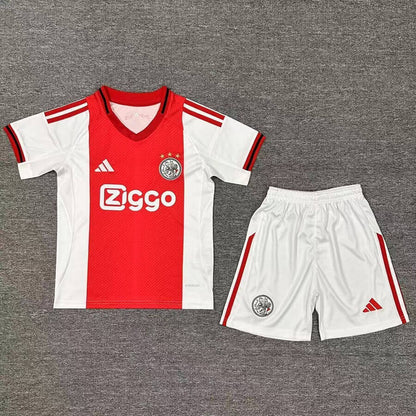 Ajax Hjemme Barn Drakt + Shorts 2025/26