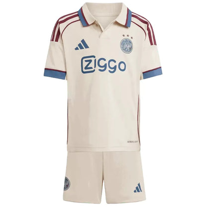 Ajax Tredje Barn Drakt + Shorts 2025/26