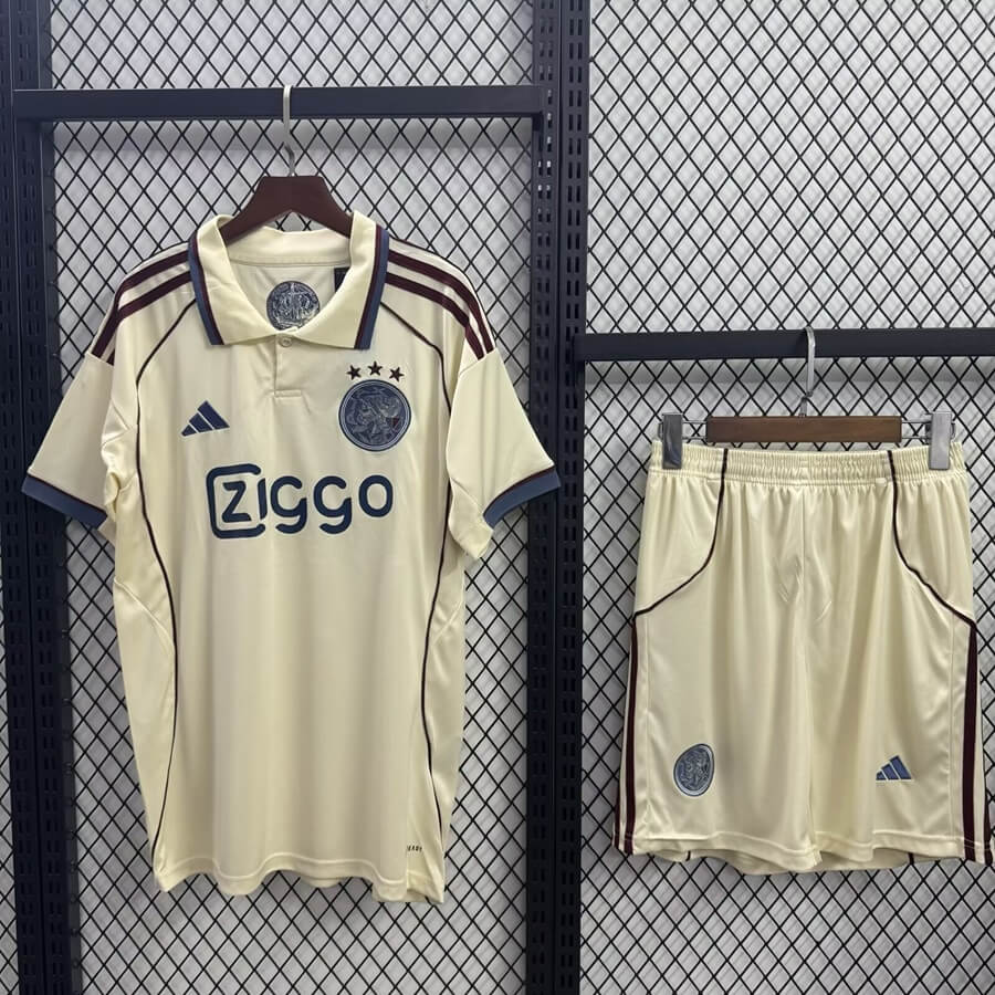 Ajax Tredje Men's Full Herrer Fan-drakt 2025/26