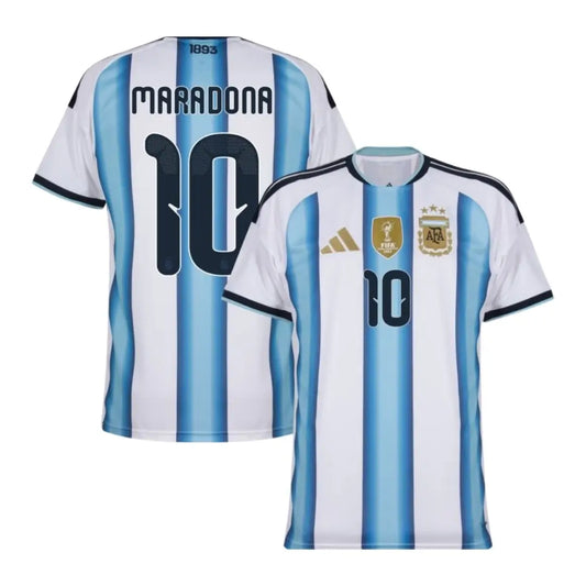 Argentina Hjemme Herrer Fan-drakt Maradona #10 – VM 2026