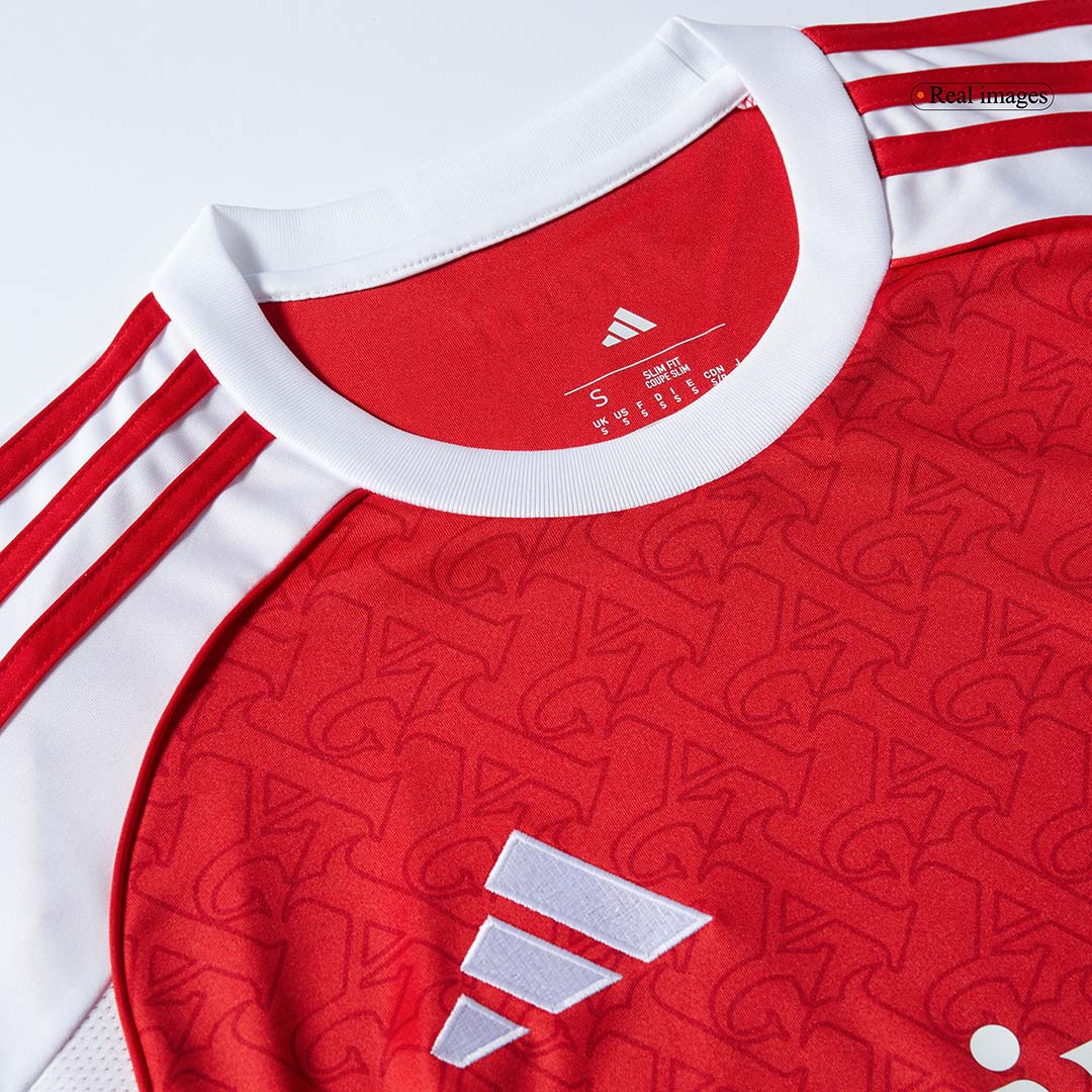 ØDEGAARD #8 Arsenal Hjemme Rød Herrer Fan-drakt 2025/26