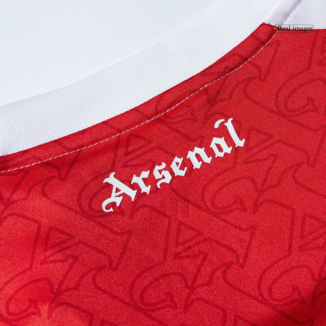 RICE #41 Arsenal Hjemme Rød Herrer Fan-drakt 2025/26