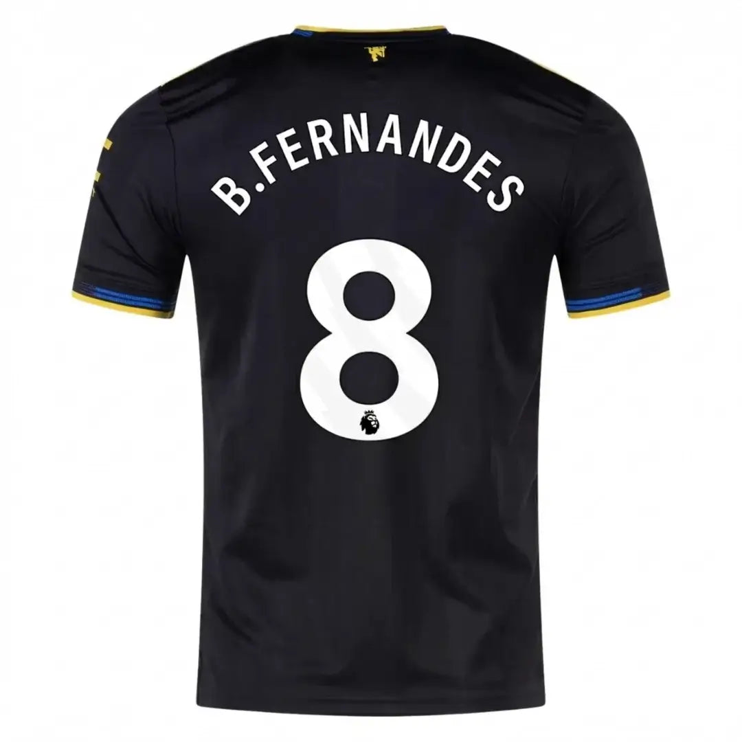 B.FERNANDES #8 Manchester United Tredje Herrer Fan-drakt 2025/26