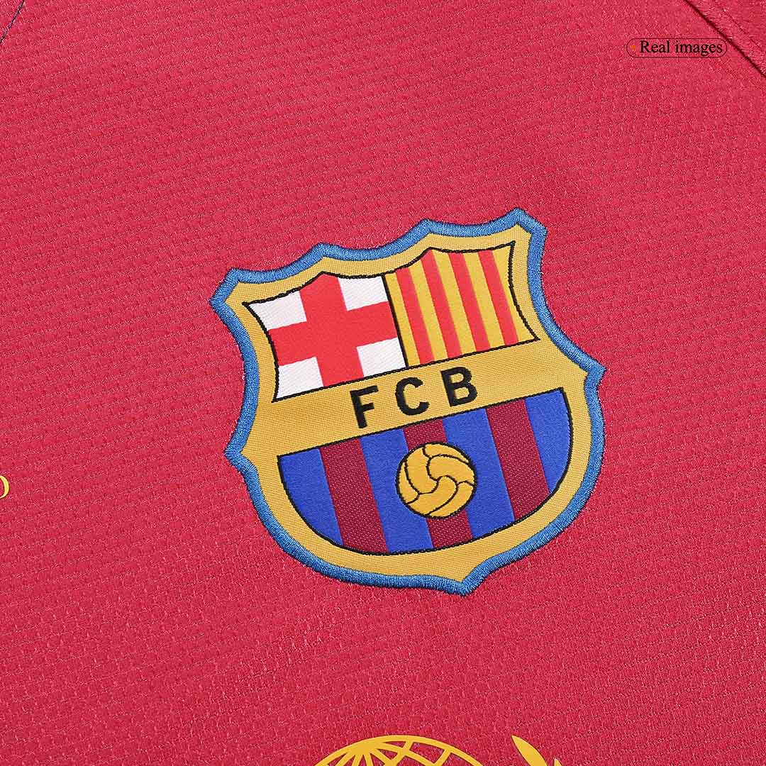 MESSI #10 Barcelona 2008/09 Hjemme Retro drakt Langermet – UCL-finale