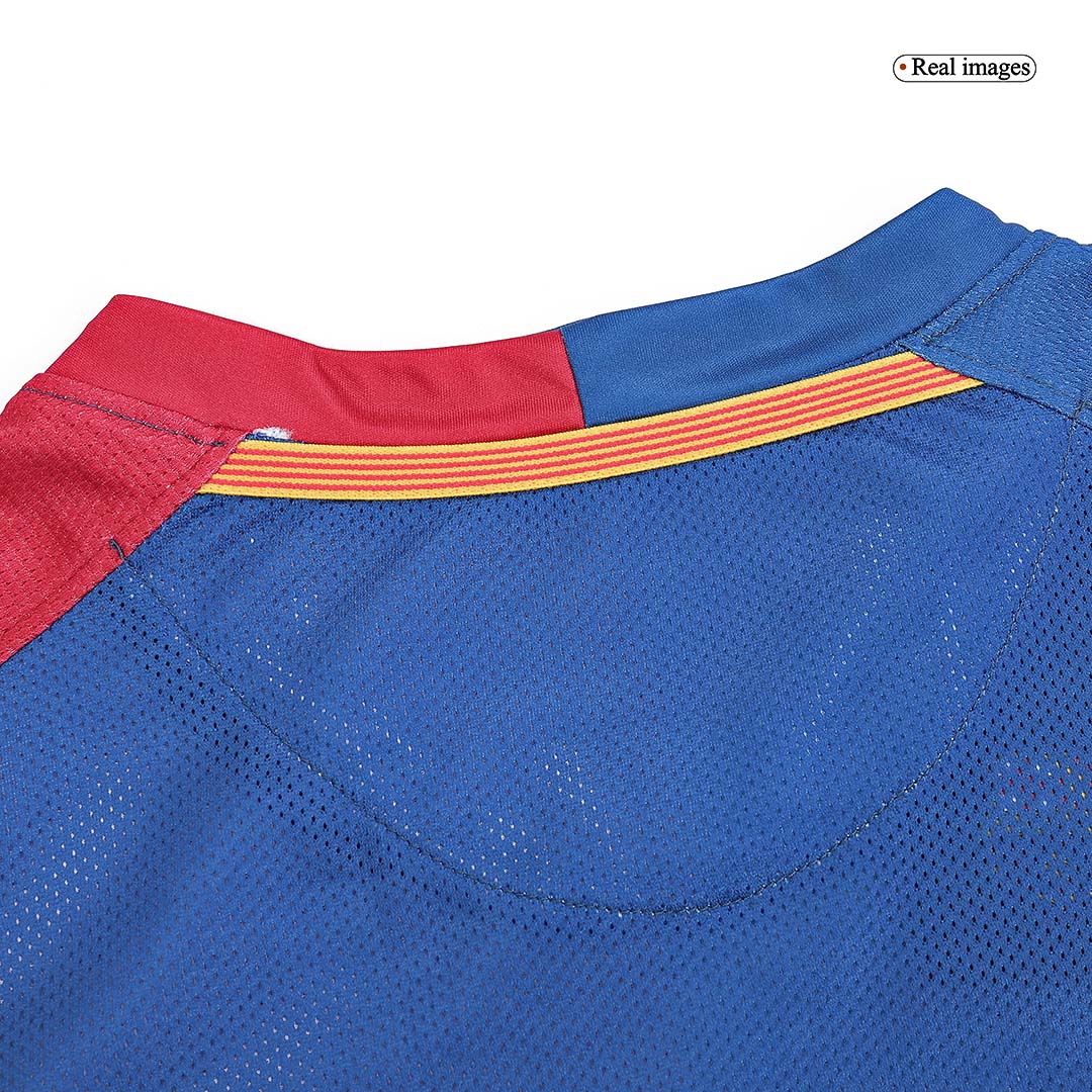 MESSI #10 Barcelona 2008/09 Hjemme Retro drakt Langermet – UCL-finale