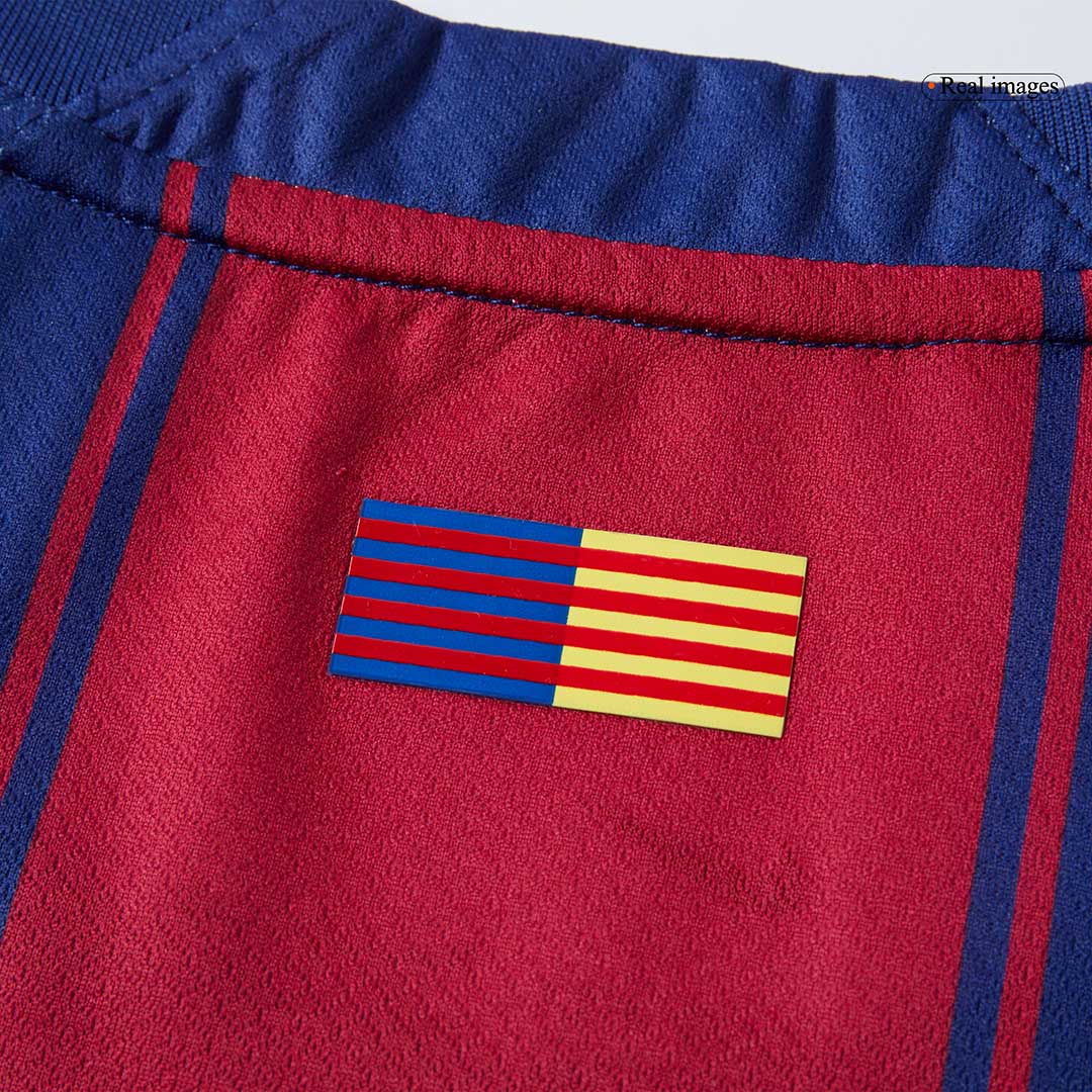 LEWANDOWSKI #9 Barcelona Hjemme UCL Herrer Fan-drakt 2025/26